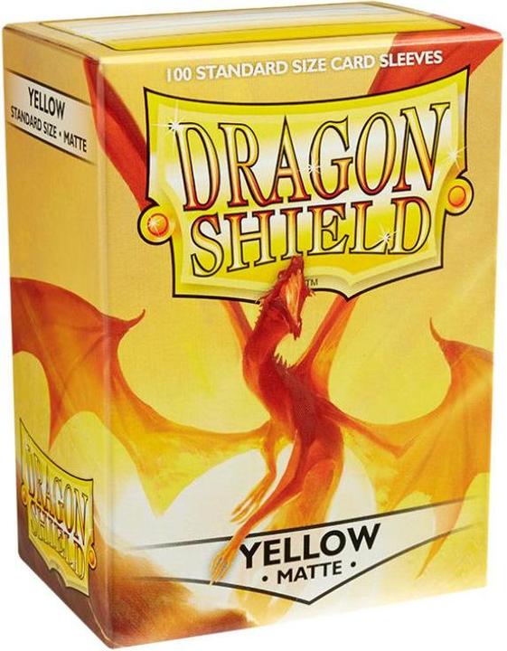 Actual product image Arcane Tinman ART11014 - Matte - Yellow (100) Card Sleeves