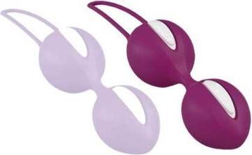 Actual product image Fun Factory Smartball Uno Basin Ball White / Pastel Purple