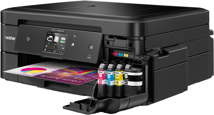 Actual product image Brother MFC-J985DW (Ink, Colour)
