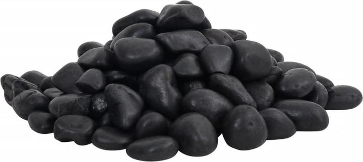 Produktbild VidaXL Polierte Kiesel 10 kg Schwarz 2-5 cm,Farbe (Kies, Stein)