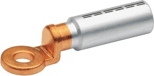 Actual product image Klauke Al-Cu press cable lug