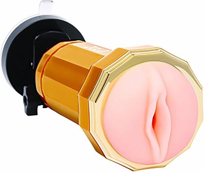 Immagine prodotto Zolo Masturbatori vibranti montabili Stroker Gold 28 cm