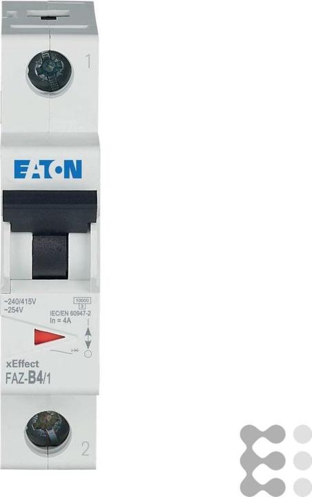 Produktbild Eaton MCB, 4A, B-type, 1Pole, 15kA