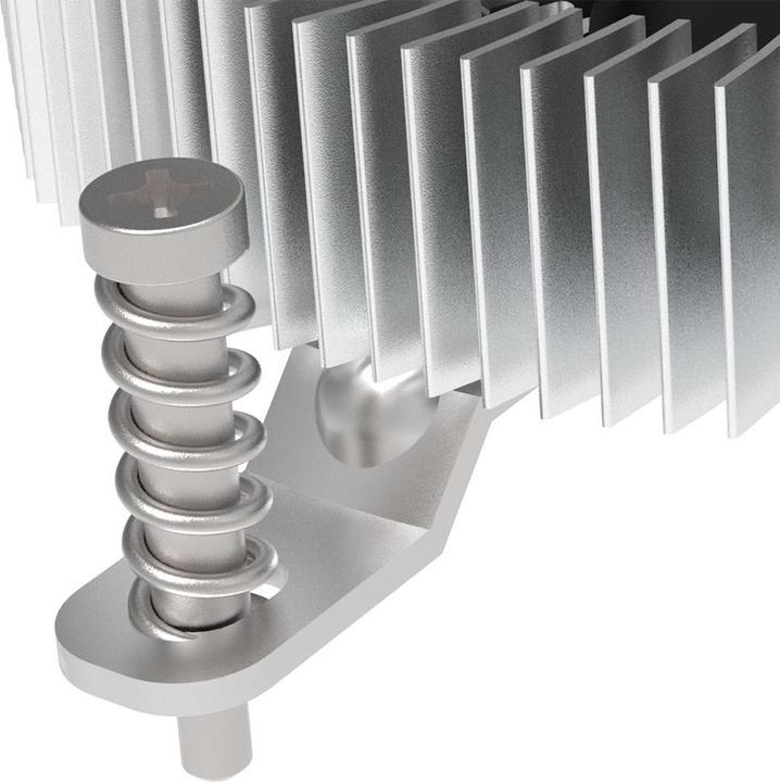 Produktbild Akasa AK-CC6609EP01 Low Profile CPU-Kühler - Sockel LGA 1700, 21,8 mm Höhe (21.80 mm)