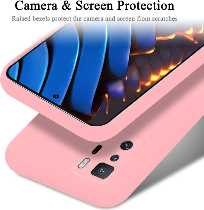 Image du produit Cadorabo TPU Liquid Silicone Case Housse pour Xiaomi POCO X3 GT (Xiaomi Poco X3 GT)