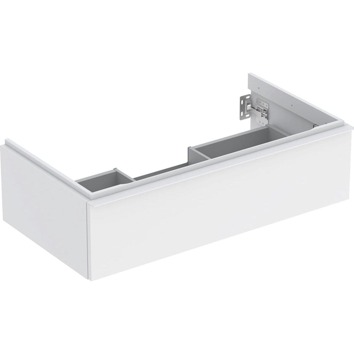 Geberit, Waschbeckenunterschrank, iCon Unterschrank für Waschtisch, 1 Schublade, 88,8x24,7x47,6 cm, 502312 (89 x 47.5 x ...