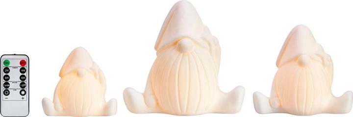 Markslöjd MILES Table Decoration 3-Set White B/O