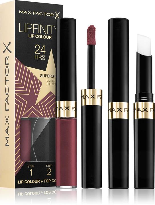 Actual product image Max Factor Lipfinity Lip Colour (086 Superstar)