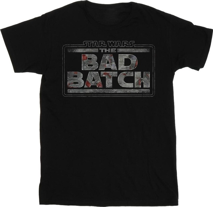 Produktbild Star Wars The Bad Batch Texture Logo TShirt (XXL)