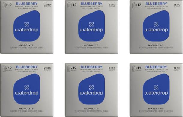 Actual product image Waterdrop Microlyte Blueberry (Fruit, 12 x)
