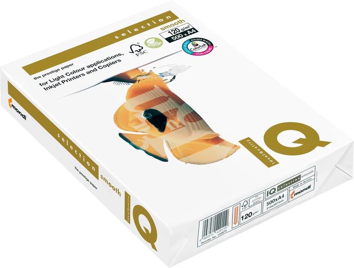 Produktbild Mondi Premium-Büropapier IQ Selection Smooth (120 g/m², 500 x, A4)