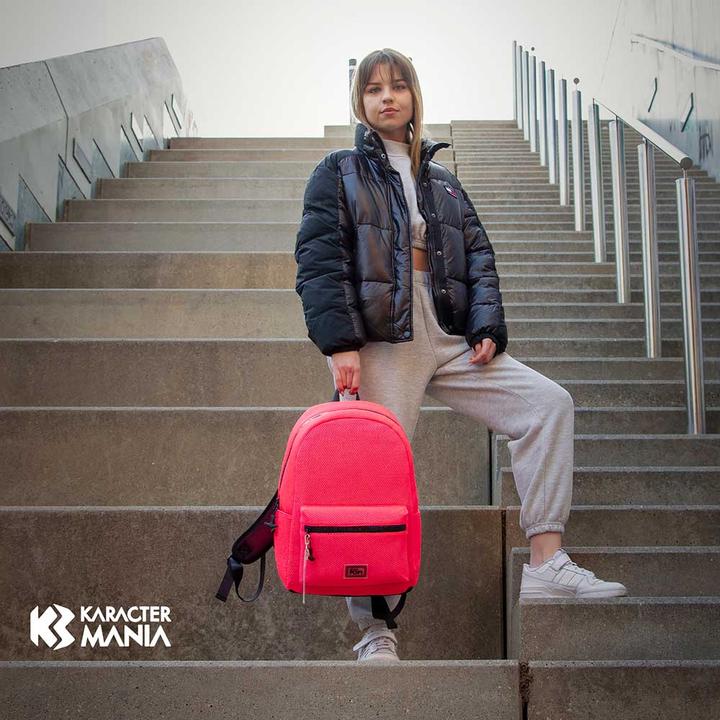 Produktbild Oh My Pop! Mesh Backpack Fucsia Neon