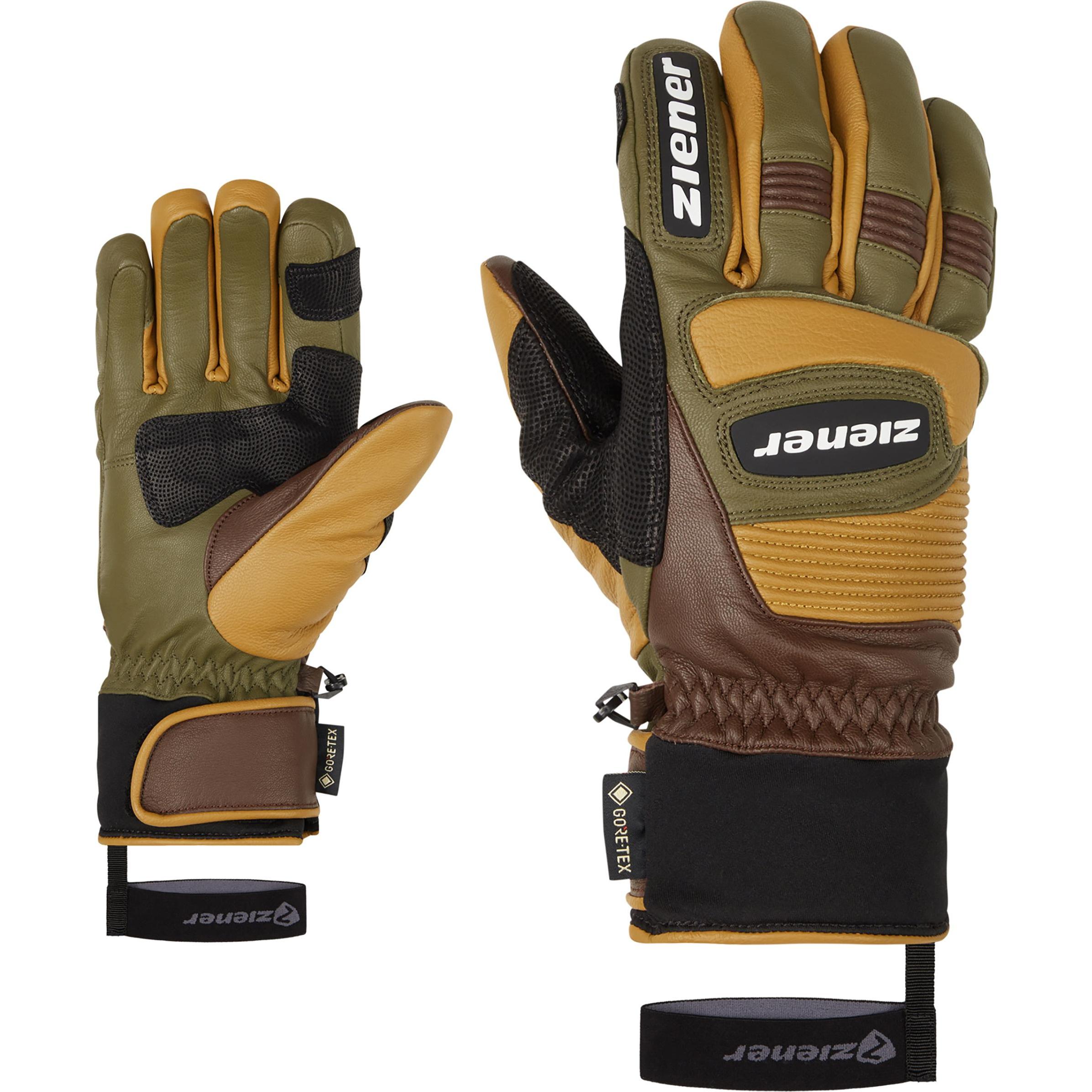 Ziener, Herren, Handschuhe, Guard GTX + Gore Grip PR, Braun, (9.5)