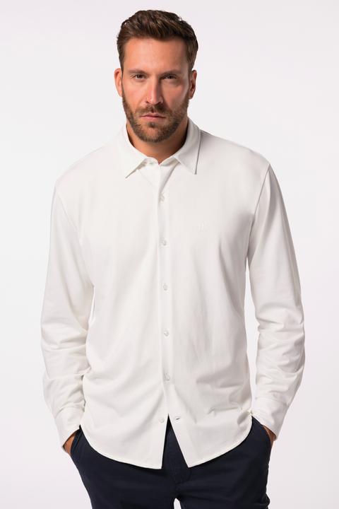 Produktbild JP1880 Hemd, Piqué, FLEXNAMIC®, Business, Langarm, Kent-Kragen, Modern Fit (7XL)