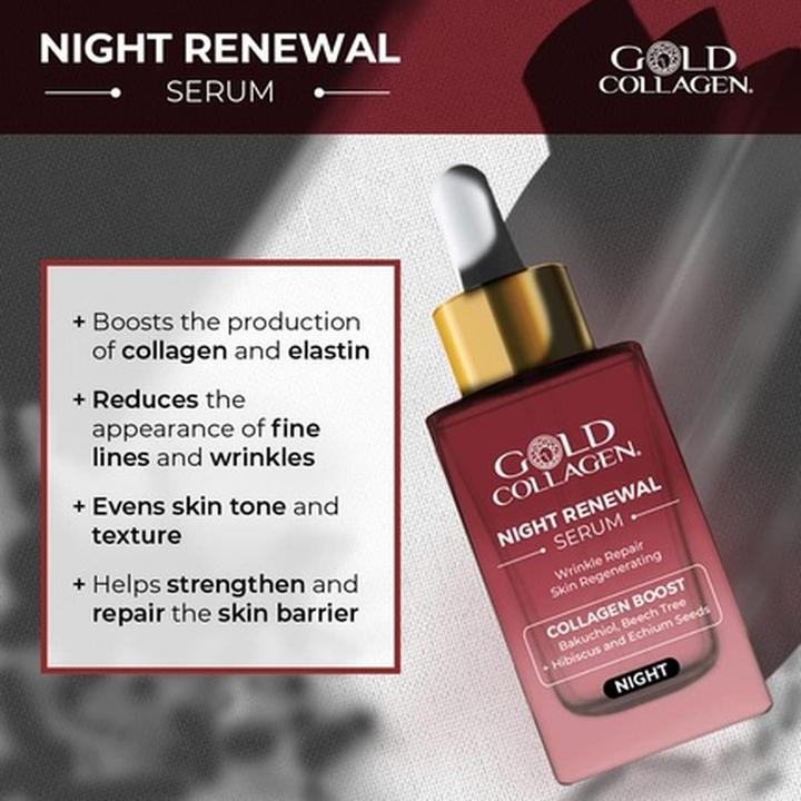 Immagine prodotto Gold Collagen Siero rinnovatore notturno (30 ml)