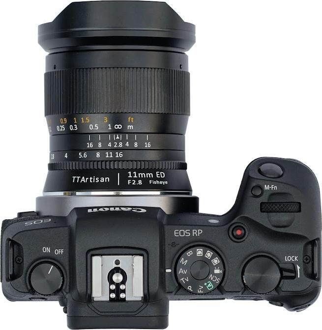 Actual product image TTArtisan 11mm F2.8 for Canon EOS-R Mount (Full Frame) (Canon RF, full size)