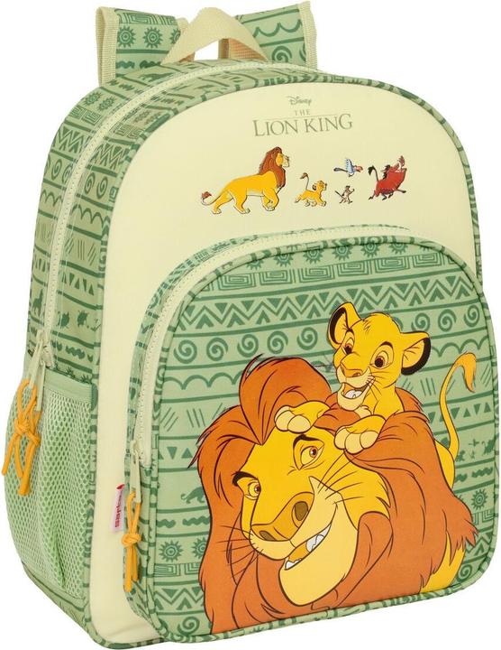 The Lion King School rucksack Mufasa green Beige 32 x 38 x 12 cm