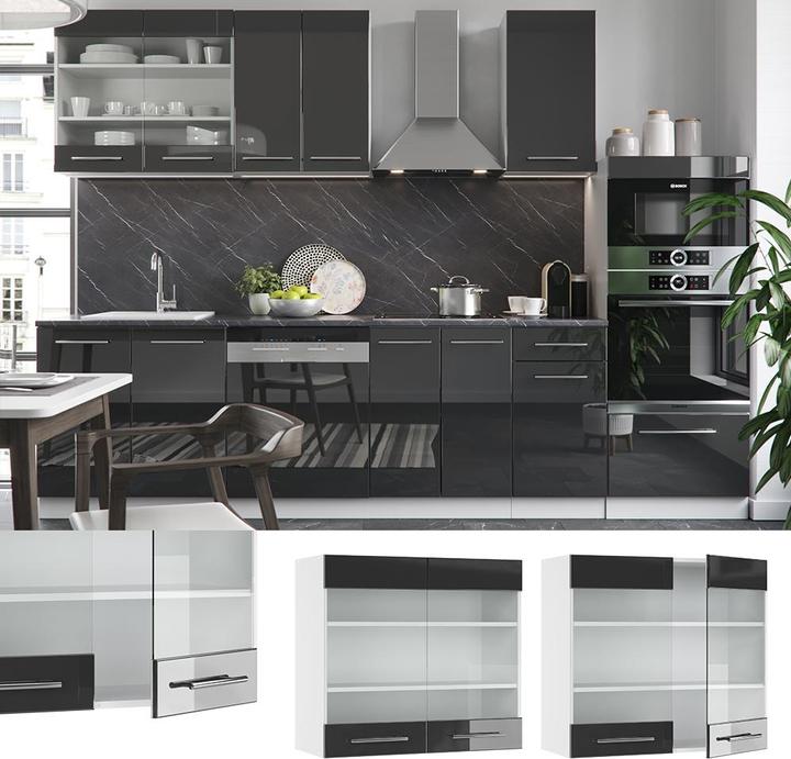 Produktbild Vicco Küchenglasschrank Fame-Line (80 x 34.10 x 72 cm)