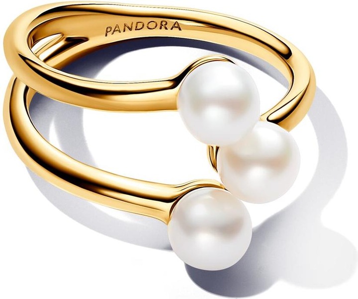 Immagine prodotto Pandora Anello aperto con perle d'acqua dolce trattate (50)