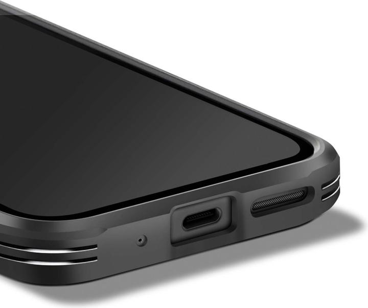 Actual product image Spigen Tough Armor Sam A16 4G/5G czarny/black ACS08889 (Samsung Galaxy A16)