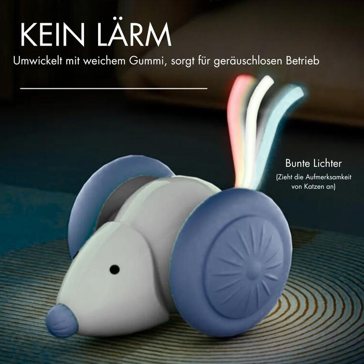 Image du produit Suba Jouet interactif pour chat, souris à LED, électrique, rechargeable par USB (Souris de jeu chat)