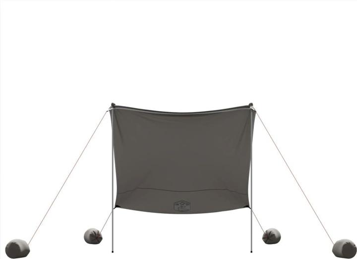 Produktbild VidaXL Strand-Schattenzelt mit Sandsäcken 214 x 236 cm (Strandzelt + Strandmuschel, 0.18 kg, 4 Personen)