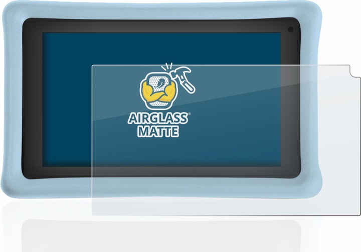 Productafbeelding BROTECT AirGlass Matte kogelwerende glasfolie (1 Stuk, 7" kindertablet)