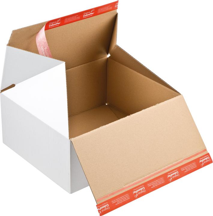 Image du produit Colompac Premium flash bottom carton CP 155, plusieurs tailles, pliage en Z, fermeture (19 x 15.5 x 13 cm, 20 x)