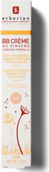 Image du produit Erborian KOREAN Therapy BB Crème au Gingseng Claire-45 ml (Clair)