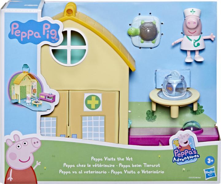 Immagine prodotto Hasbro Il playset Peppa's Adventures Peppa at the Vet, giocattolo prescolare, con 1 figura e 3 acce