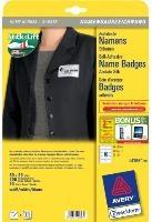 Actual product image Avery Name labels