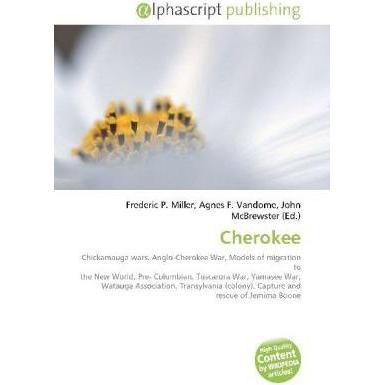 Thumbnail - Cherokee, Fachbücher von Agnes F. Vandome, Frederic P. Miller, John McBrewster