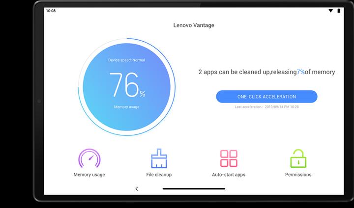 Image du produit Lenovo Tab M10 FHD Plus (2e génération) avec Amazon Alexa built-in (4G, 10.30", 32 Go, Platine)