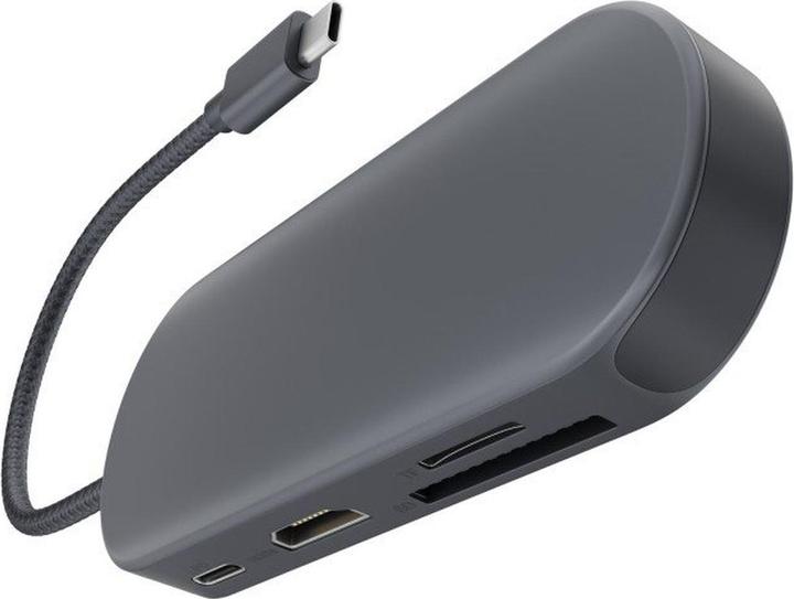 Produktbild Newell 7 in 1 Nabe – Graphit (USB-C, 7 Ports)