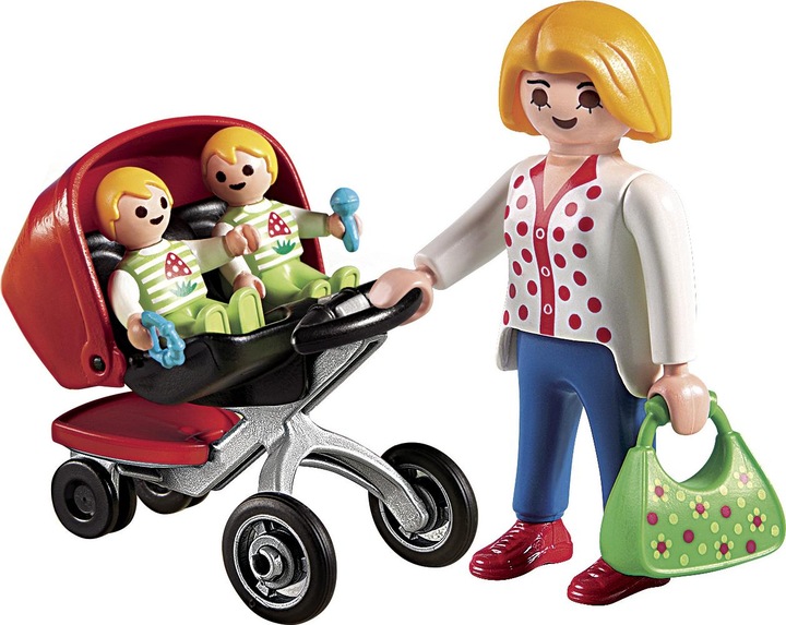 Actual product image Playmobil Twin stroller (5573, Playmobil City Life)