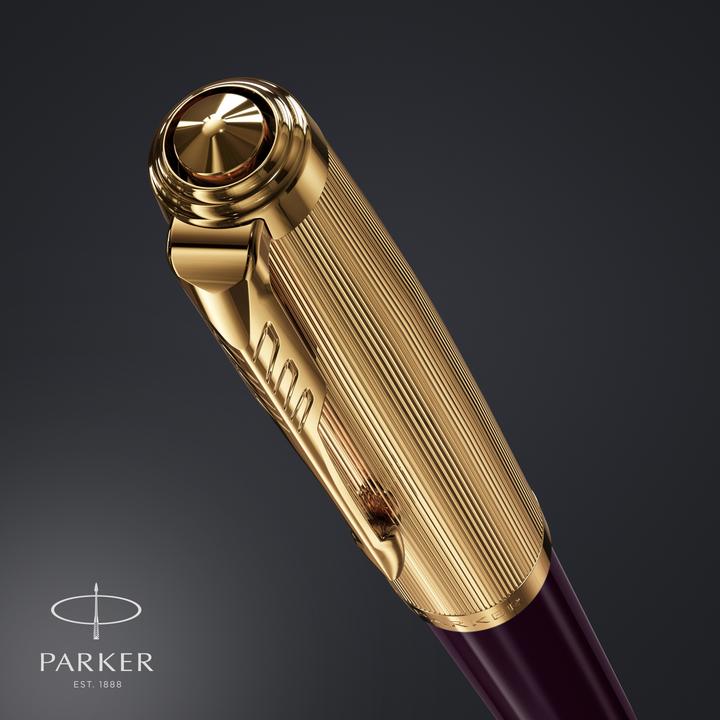 Immagine prodotto Parker Stilografica 51 Plum 18K G.C. F (Nero, Oro, 1x)