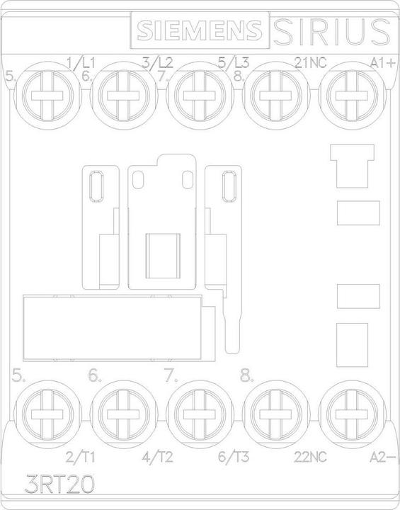 Image du produit Siemens Contacteur 5,5kW 24Vdc taille 00