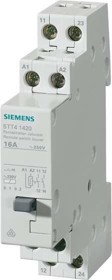 Siemens Impulse switch 230VAC 1TE 16A 250V 5TT4142-3