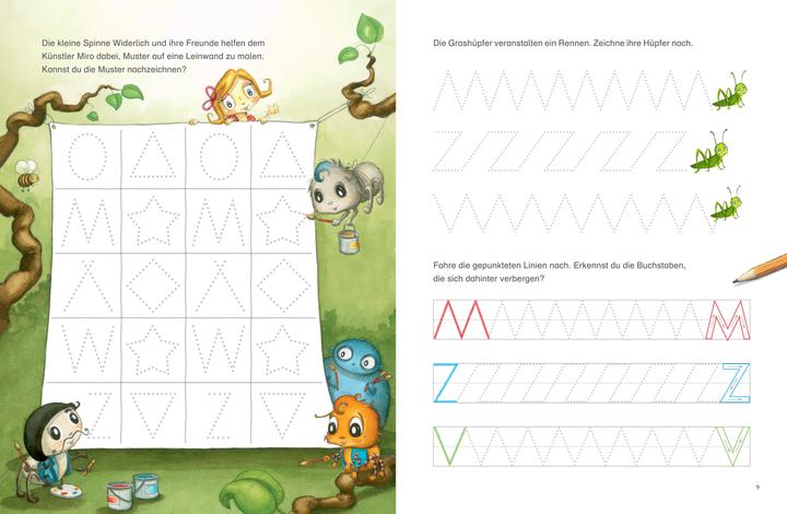 Produktbild Die kleine Spinne Widerlich - Meine ersten Buchstaben (Deutsch)