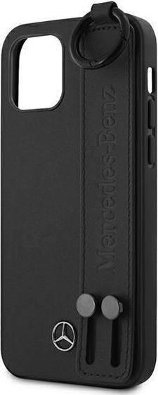 Image du produit Mercedes MEHCP12SLSSBK iPhone 12 Mini 5.4 "Noir / Black Hard Case Strap Line (Apple iPhone 12 mini)