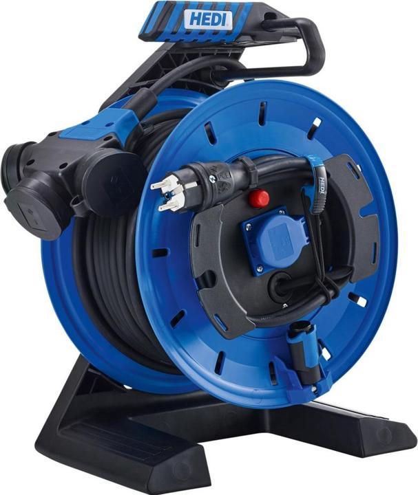 Magni All-plastic appliance cable reel 40m plug type E H07RN-F 3G2.5 (40 m)