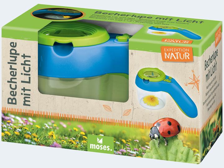 Actual product image Beaker magnifier w. light Expedition Nature