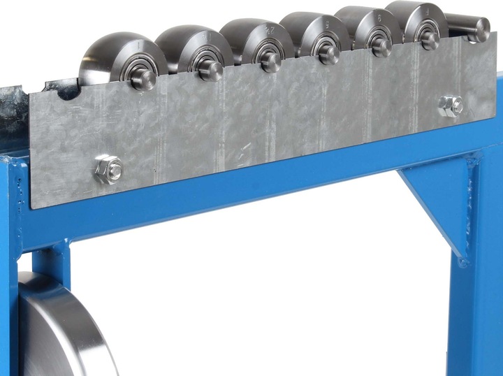 Actual product image Wiltec XPOtool Roue anglaise à 6 Rouleaux d'étirage pour l'usinage des métaux English wheel Atelier
