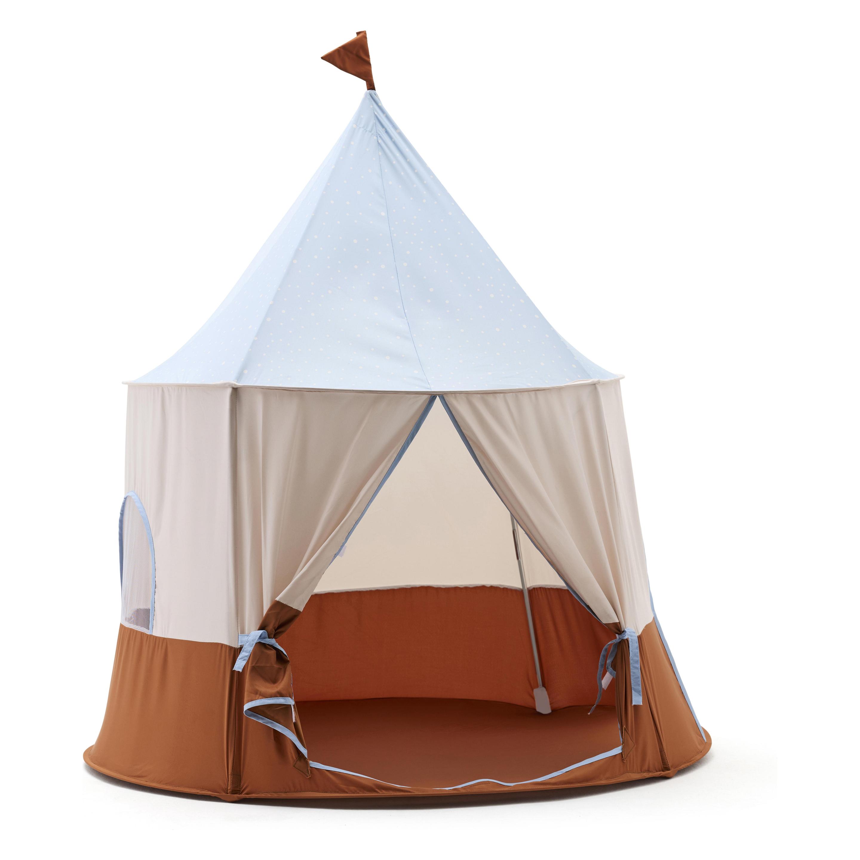 Kids Concept - Tent Circus - Blue - 115 X 120 Cm