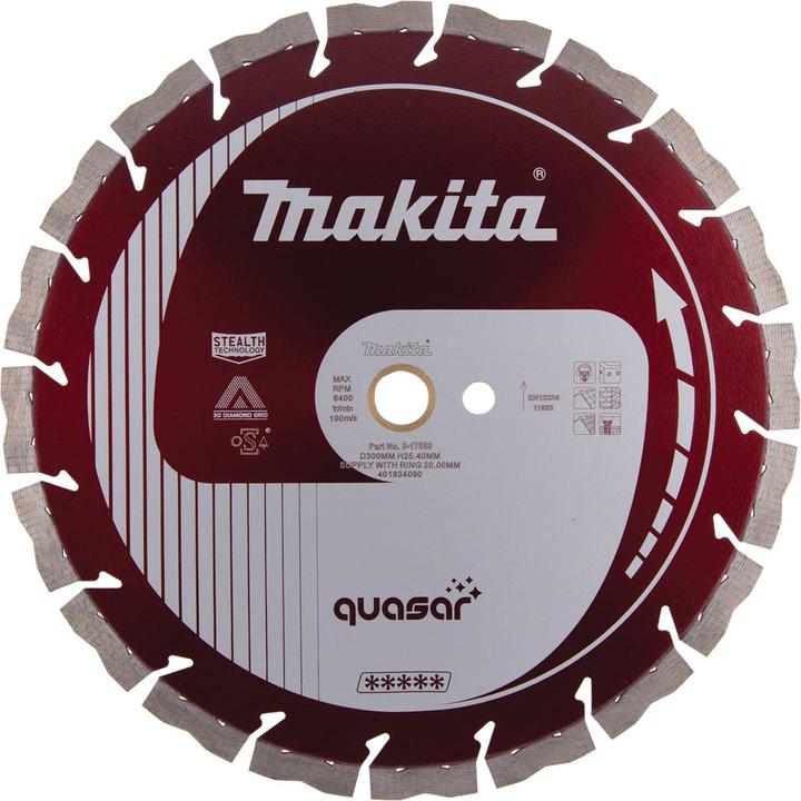 Actual product image Makita Diamond shear. 300x20 QUASAR