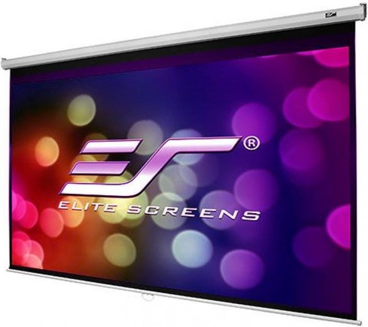 Actual product image Elite Screens manual (92", 16:9)