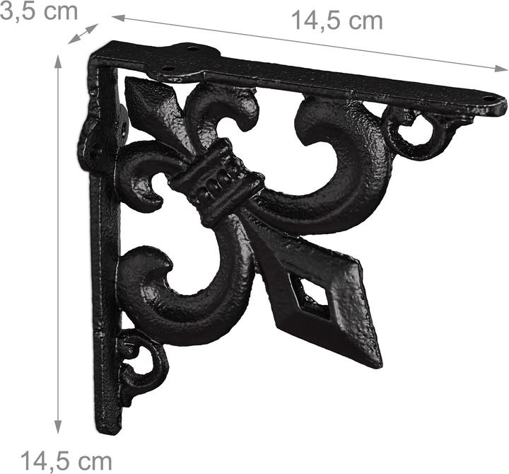 Actual product image Relaxdays Shelf angle