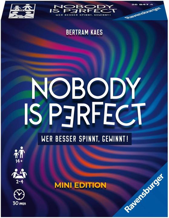 Produktbild Ravensburger Nobody is perfect Mini Edition (Deutsch, 2 - 4 Spieler)
