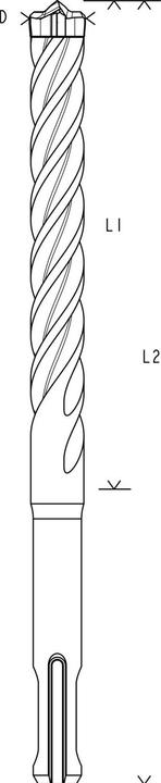 Produktbild Bosch Professional Zubehör Hammerbohrer SDS-plus-7X (8 Millimeter)