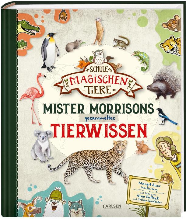 Actual product image Die Schule der magischen Tiere: Mister Morrisons gesammeltes Tierwissen (German, Margit Auer, Martin Verg, 2022)